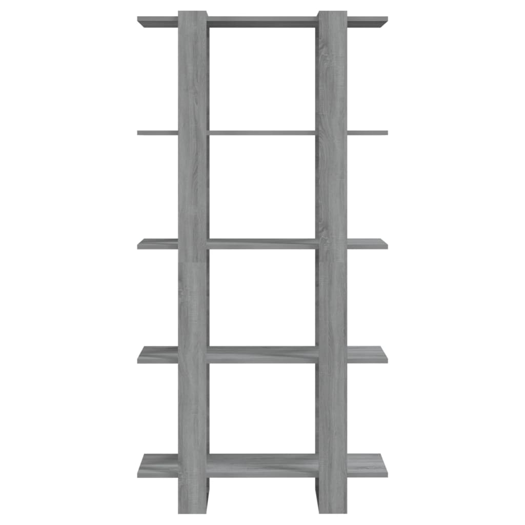 Bibliothèque/Séparateur de pièce Sonoma gris 80x30x160 cm - XIOS