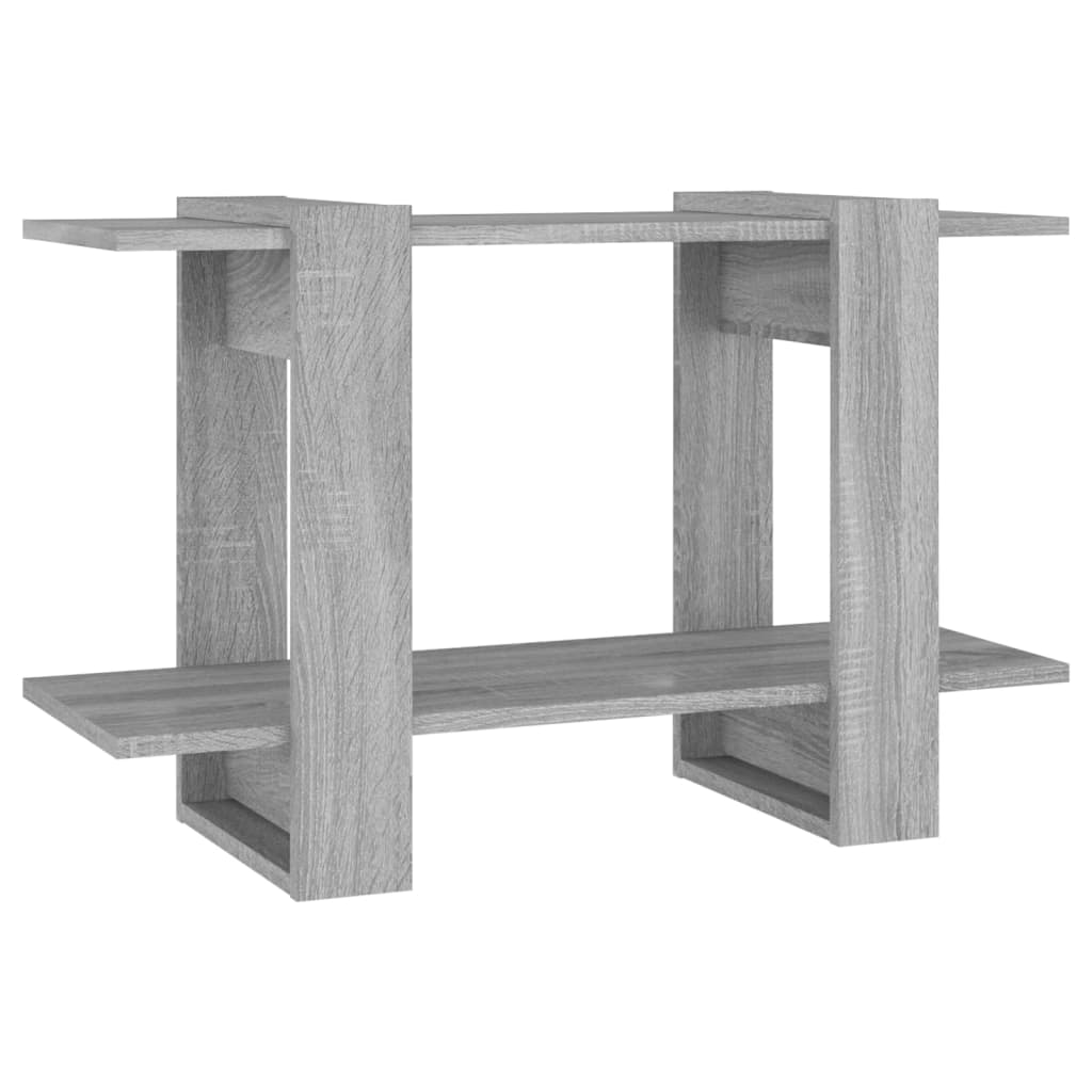 Bibliothèque/Séparateur de pièce Sonoma gris 80x30x51 cm - XIOS