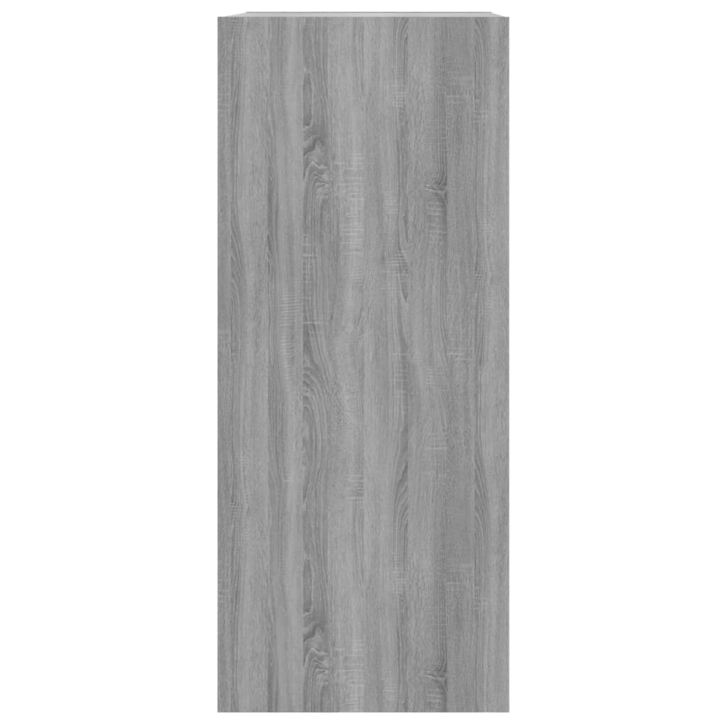 Bibliothèque/Séparateur de pièce Sonoma gris 40x30x72 cm - XIOS