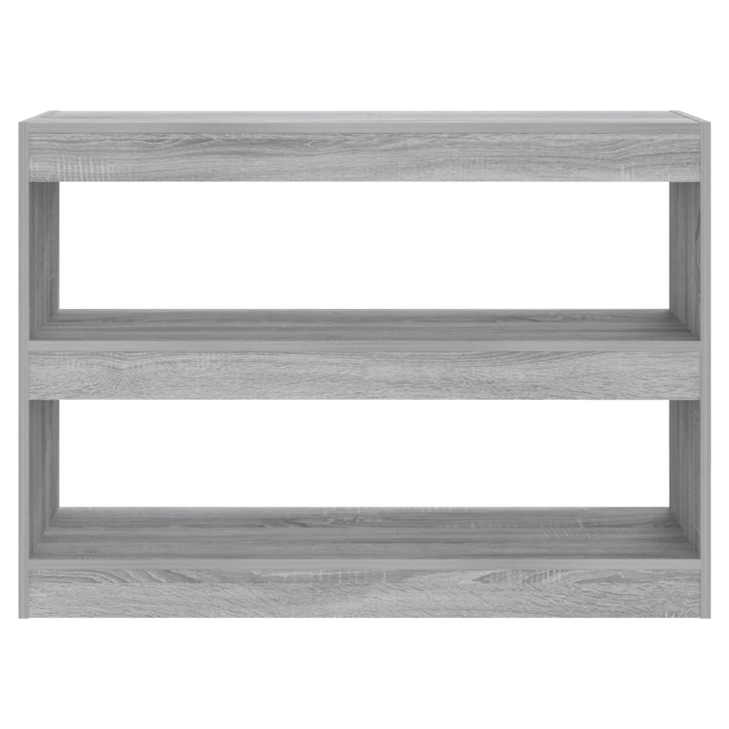 Bibliothèque/Séparateur de pièce sonoma gris 100x30x72 cm - XIOS