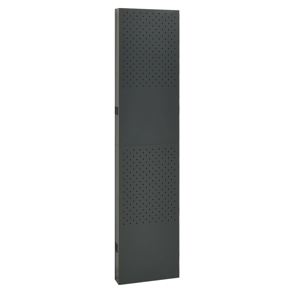 Cloisons de séparation 5 panneaux 2 pcs Anthracite 200x180 cm - XIOS