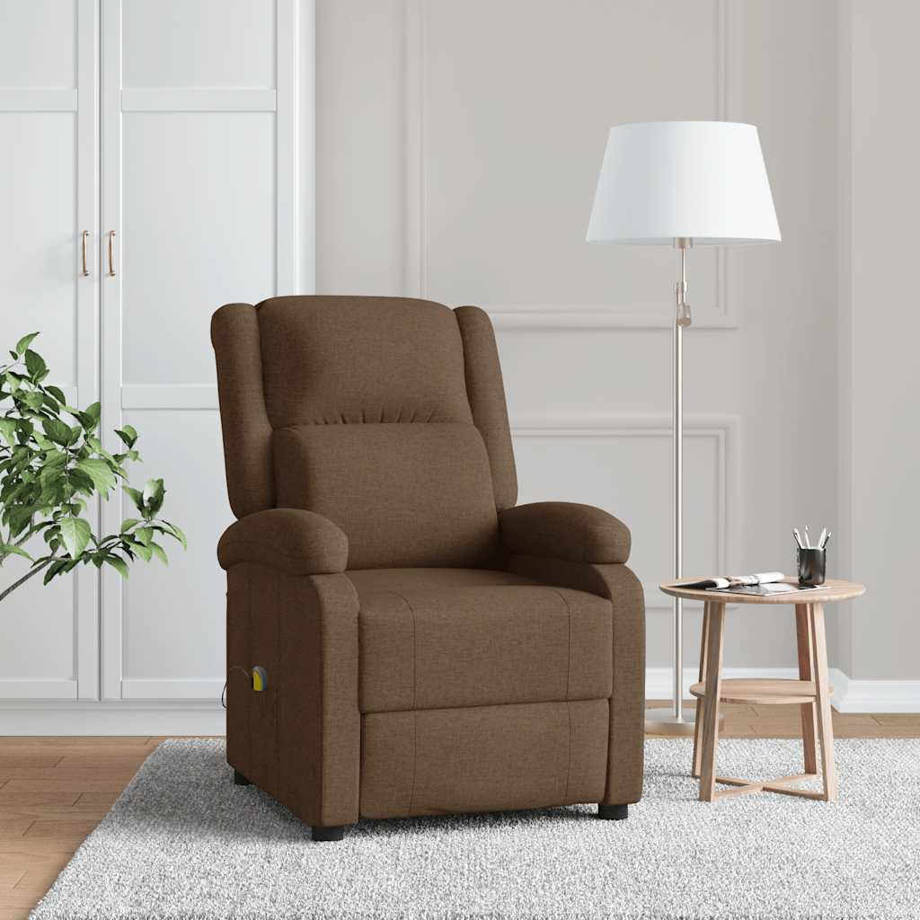 Fauteuil de massage Marron Tissu - XIOS