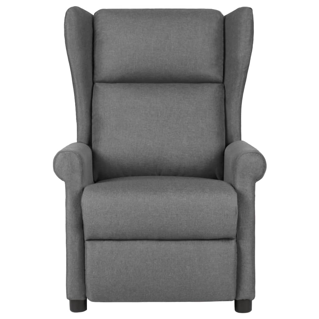 Fauteuil inclinable Gris clair Tissu
