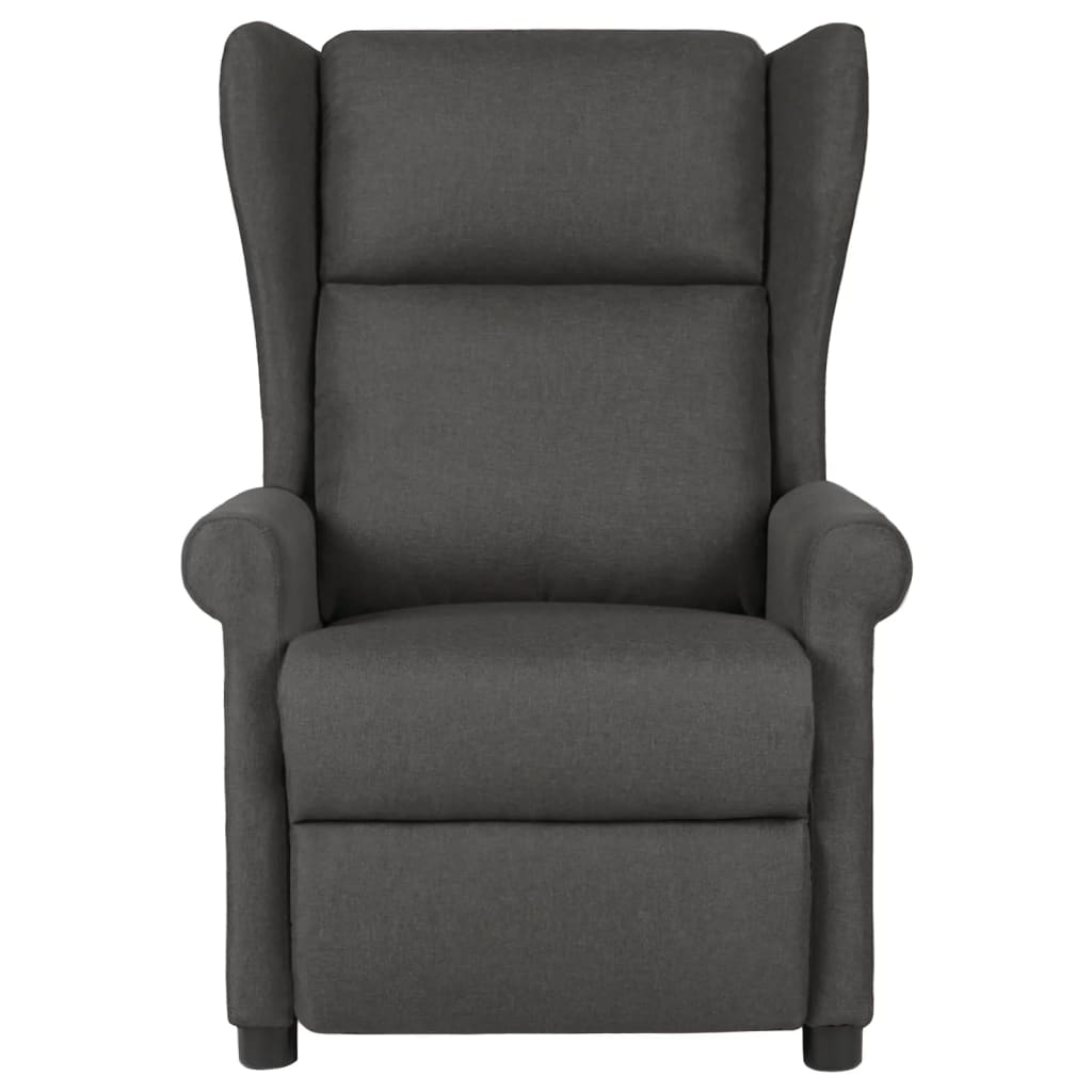 Fauteuil inclinable Gris foncé Tissu - XIOS
