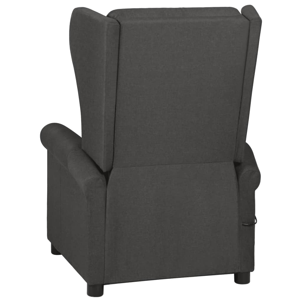 Fauteuil inclinable Gris foncé Tissu - XIOS