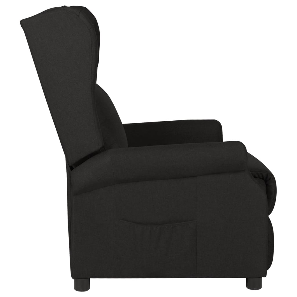 Fauteuil inclinable Noir Tissu - XIOS