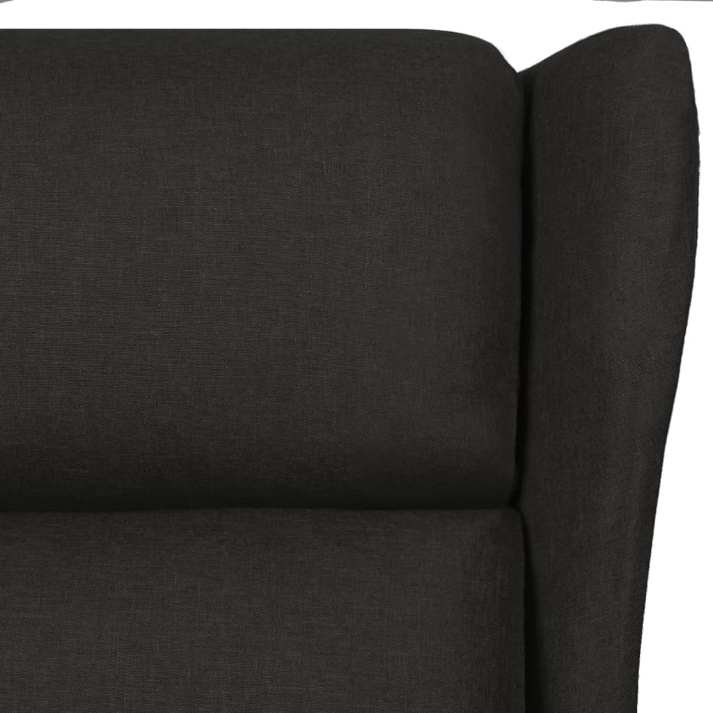 Fauteuil inclinable Noir Tissu - XIOS