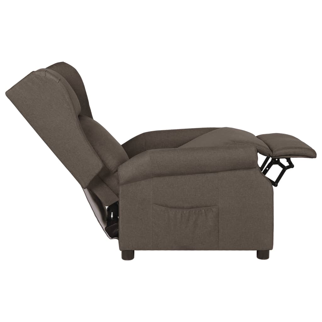 Fauteuil inclinable Marron Tissu - XIOS
