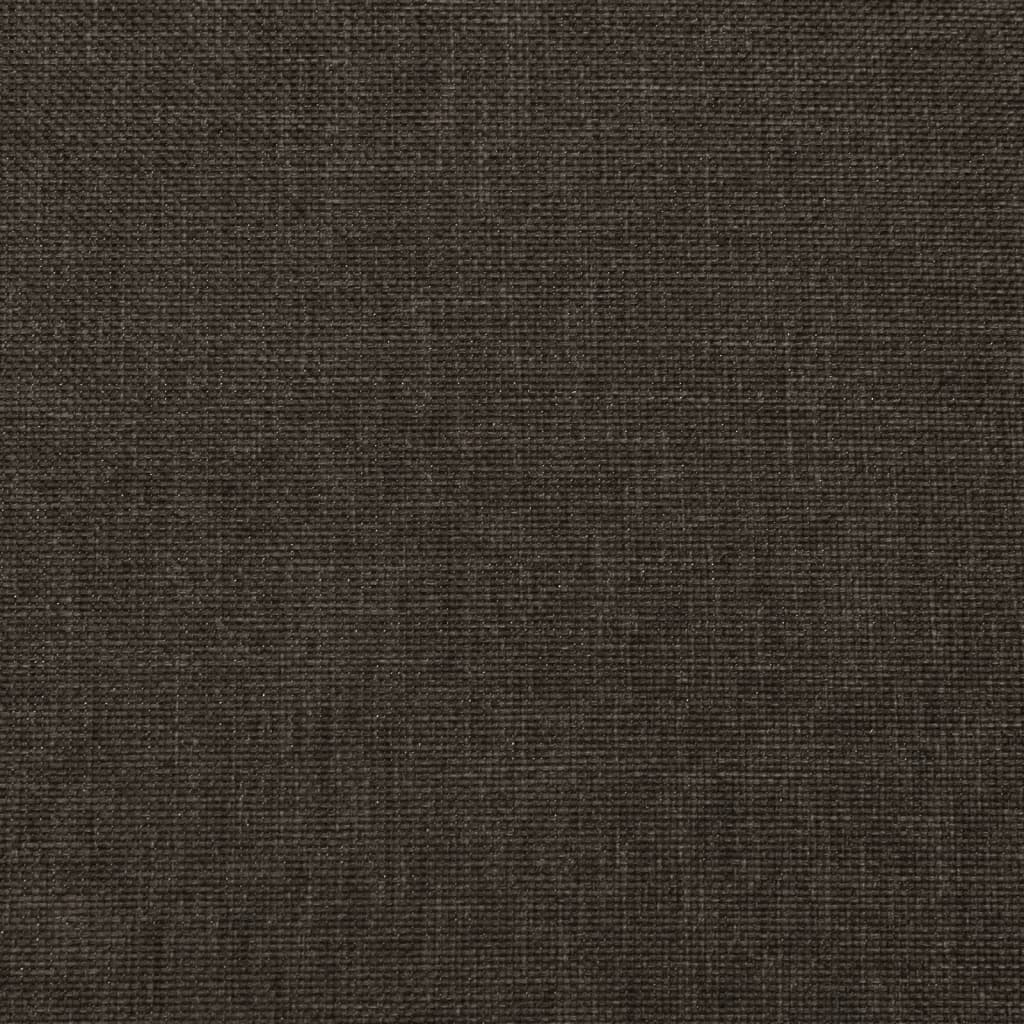 Fauteuil inclinable Marron foncé Tissu