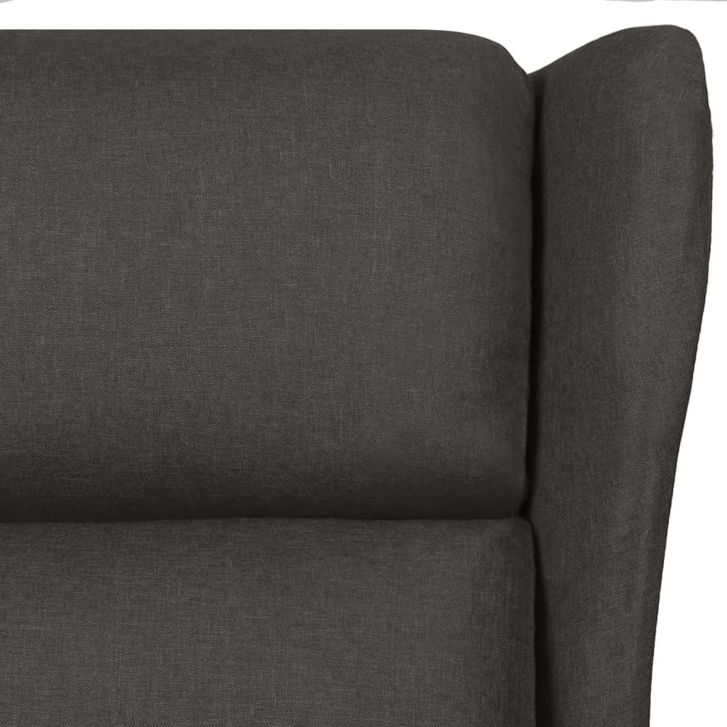 Fauteuil inclinable Taupe Tissu