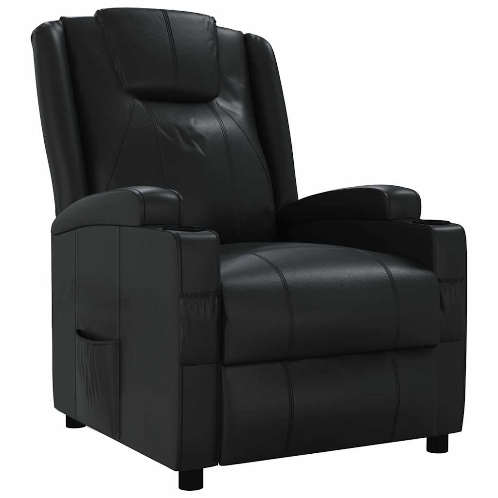 Fauteuil inclinable Noir Similicuir - XIOS
