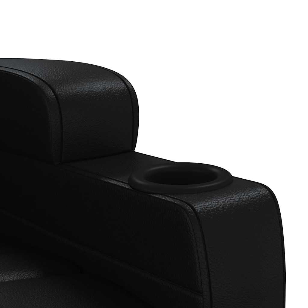 Fauteuil inclinable Noir Similicuir - XIOS