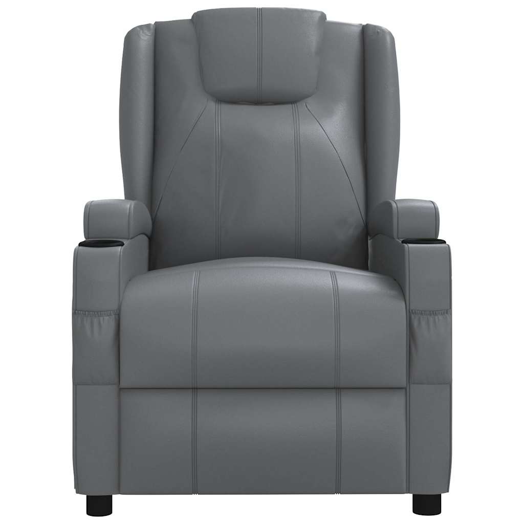 Fauteuil inclinable Gris Similicuir - XIOS