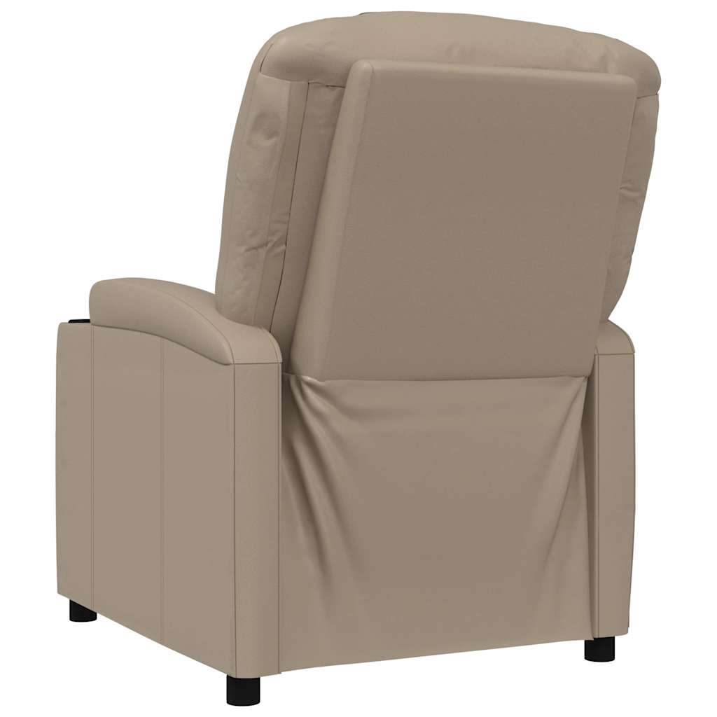 Fauteuil inclinable Cappuccino Similicuir - XIOS