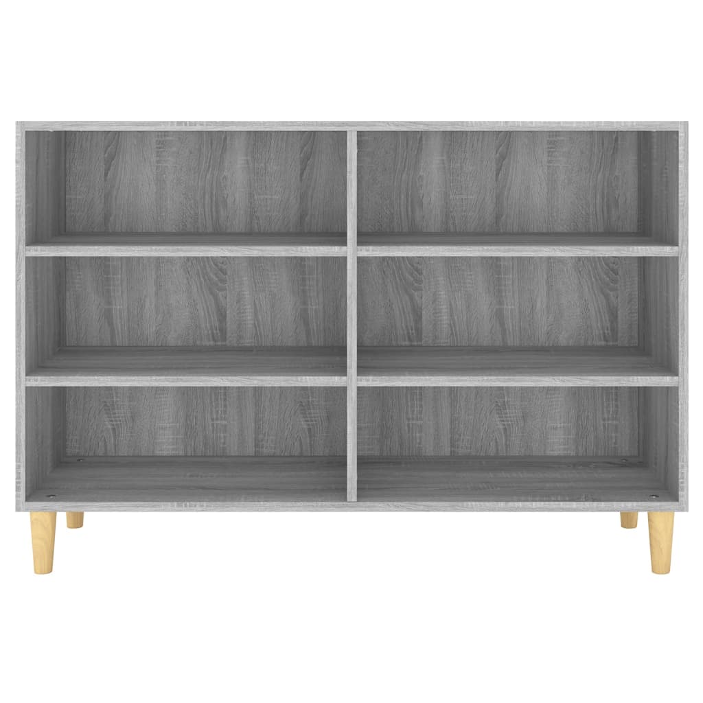 Buffet sonoma gris 103,5x35x70 cm bois d'ingénierie - XIOS