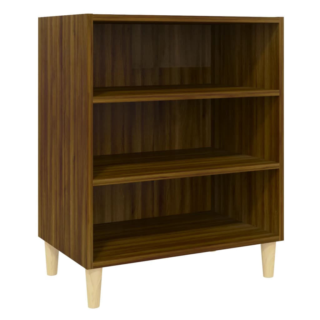 Buffet chêne marron 57x35x70 cm bois d'ingénierie - XIOS