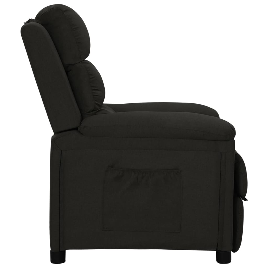 Fauteuil inclinable Noir Tissu - XIOS