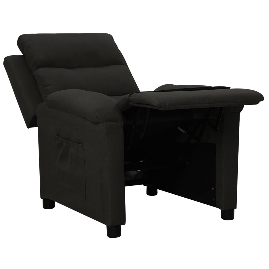 Fauteuil inclinable Noir Tissu - XIOS