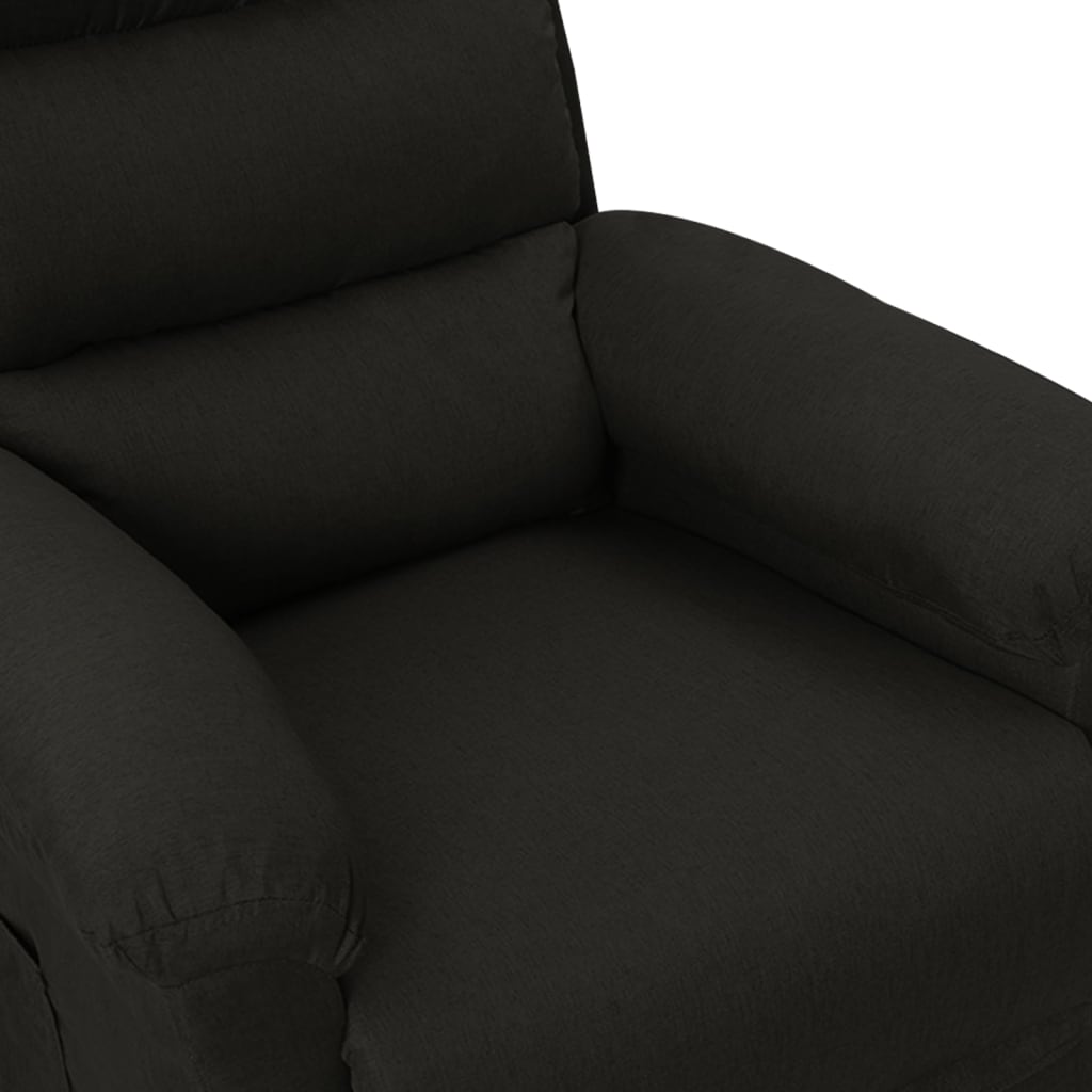 Fauteuil inclinable Noir Tissu - XIOS