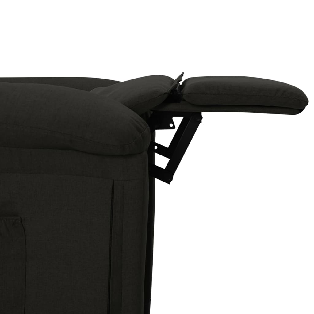 Fauteuil inclinable Noir Tissu - XIOS