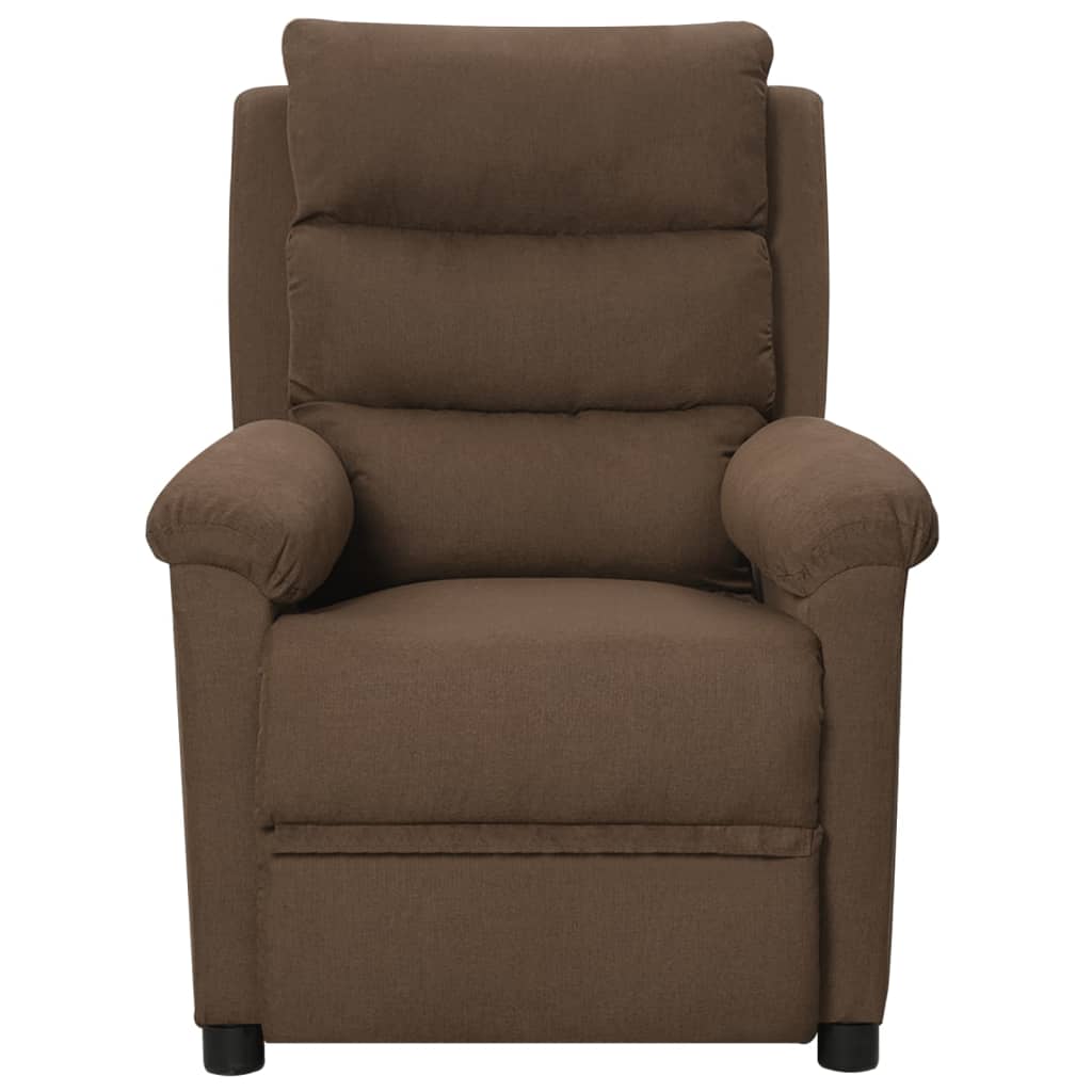 Fauteuil inclinable Marron Tissu - XIOS