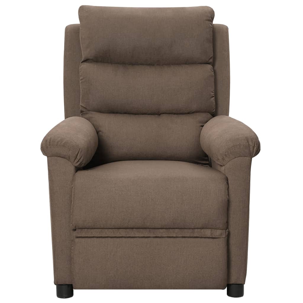 Fauteuil inclinable Taupe Tissu - XIOS