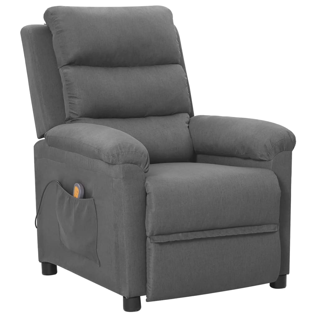 Fauteuil de massage Gris clair Tissu - XIOS