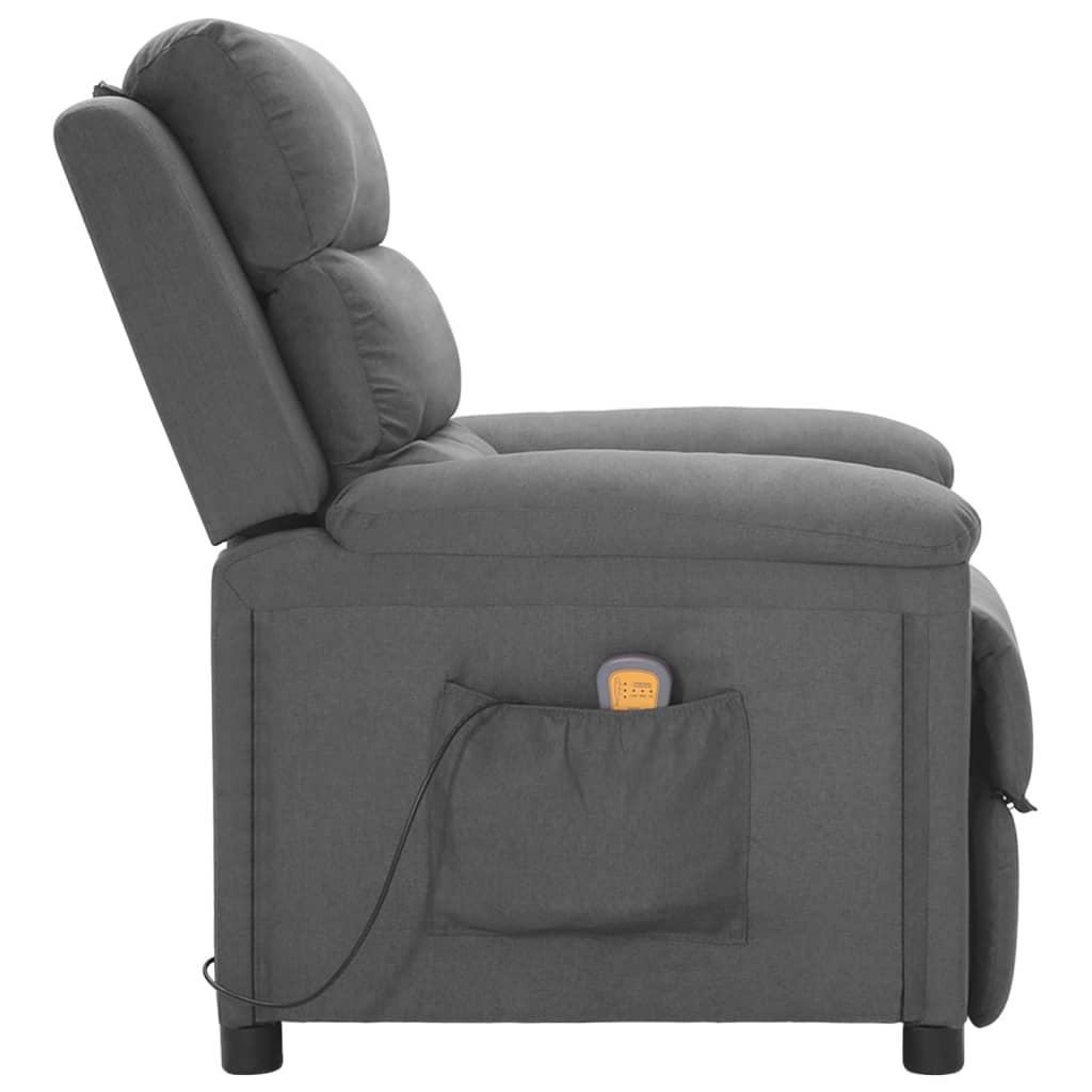 Fauteuil de massage Gris clair Tissu - XIOS