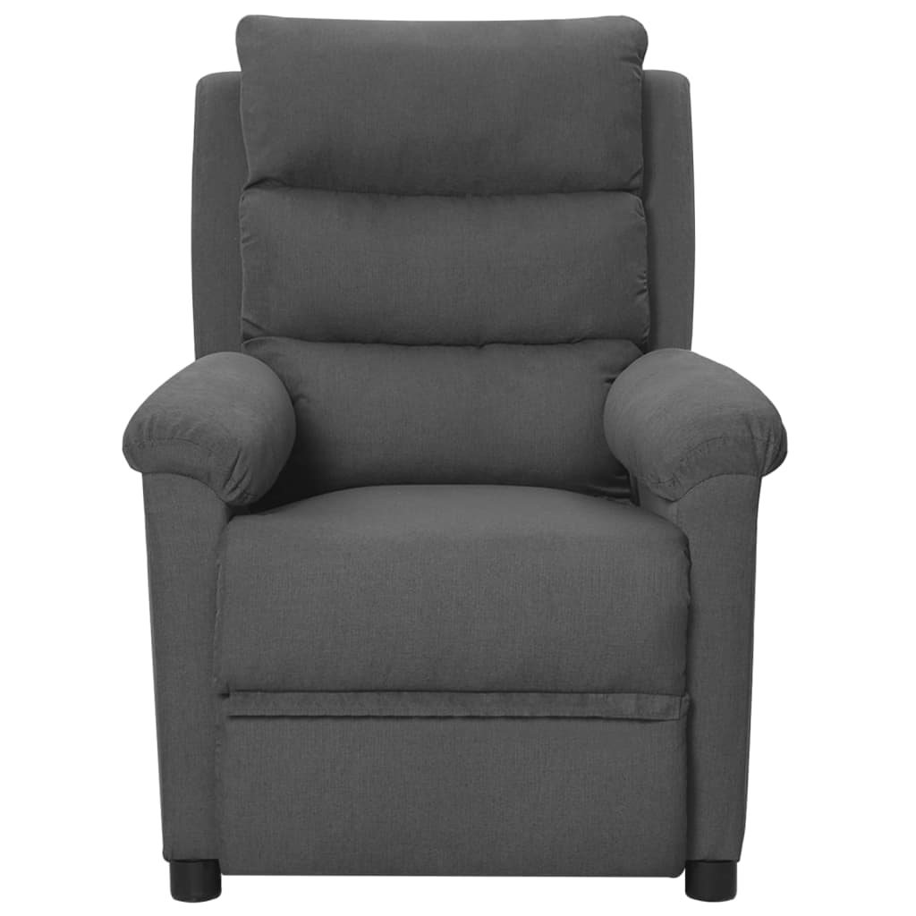 Fauteuil de massage Gris foncé Tissu - XIOS