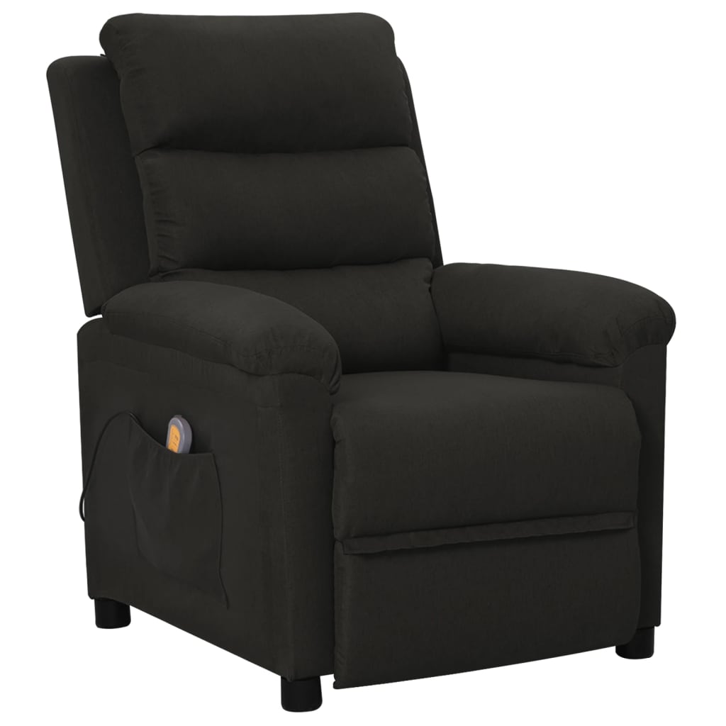 Fauteuil de massage Noir Tissu - XIOS