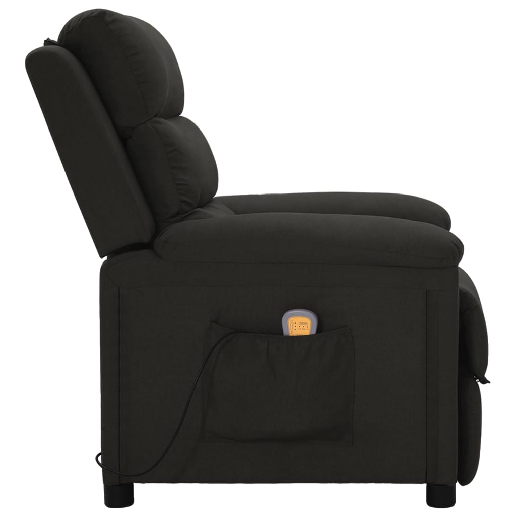 Fauteuil de massage Noir Tissu - XIOS