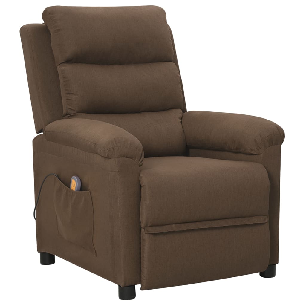 Fauteuil de massage Marron Tissu - XIOS