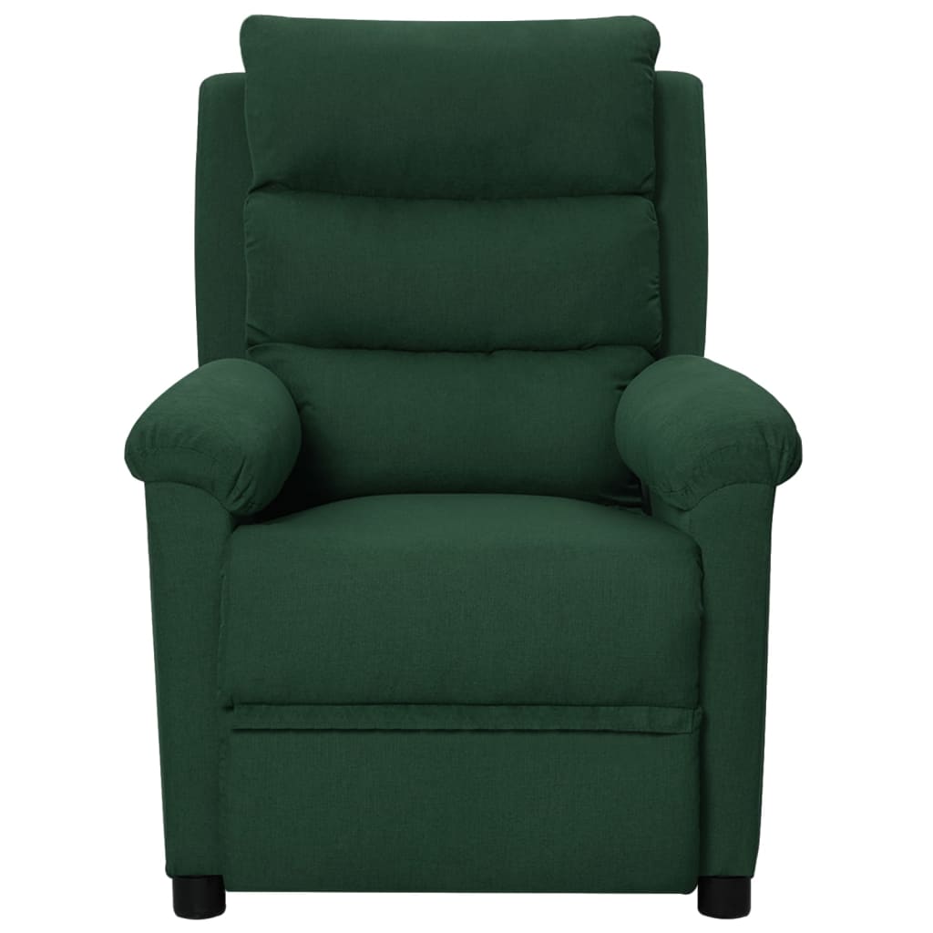 Fauteuil de massage Vert foncé Tissu - XIOS