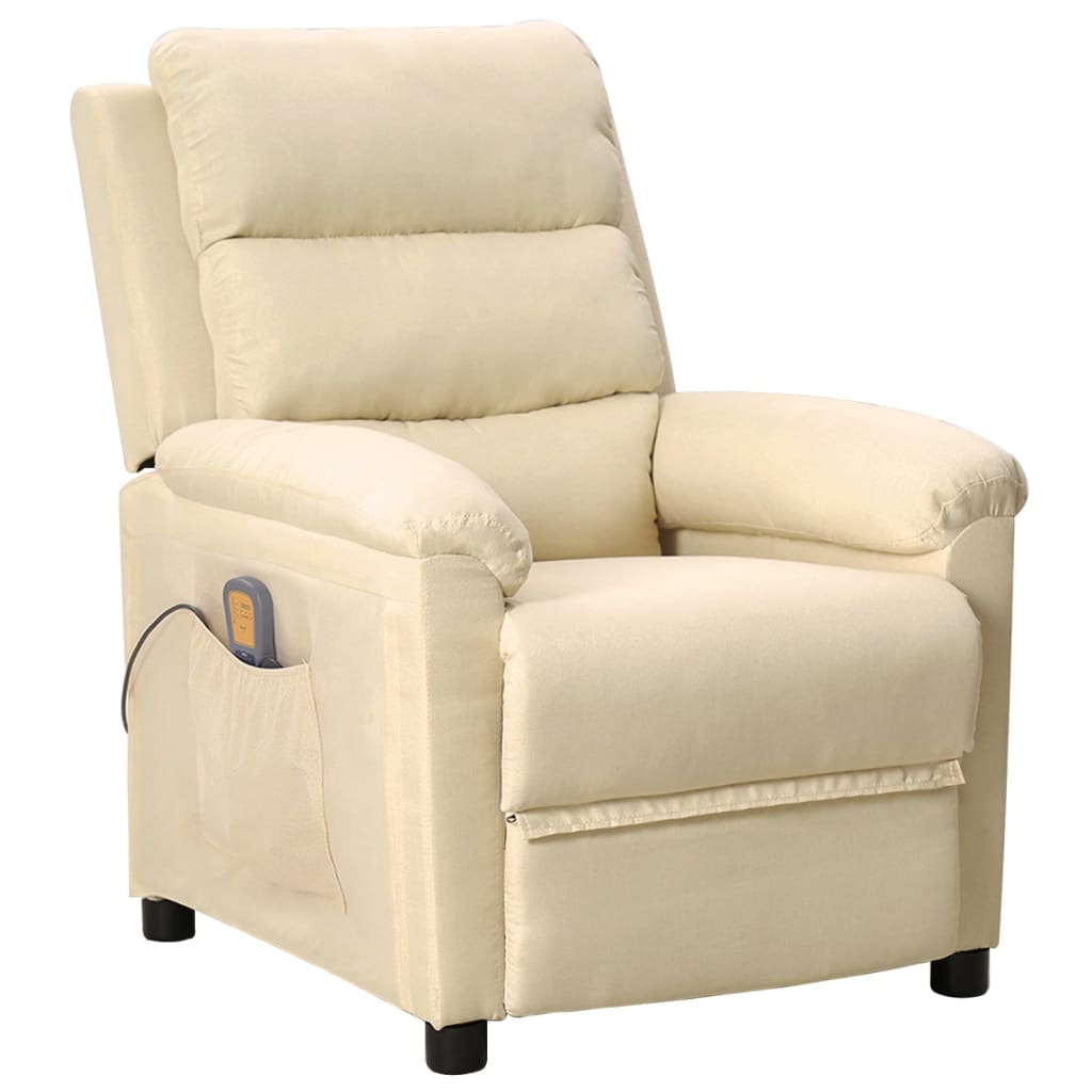 Fauteuil de massage Crème Tissu - XIOS