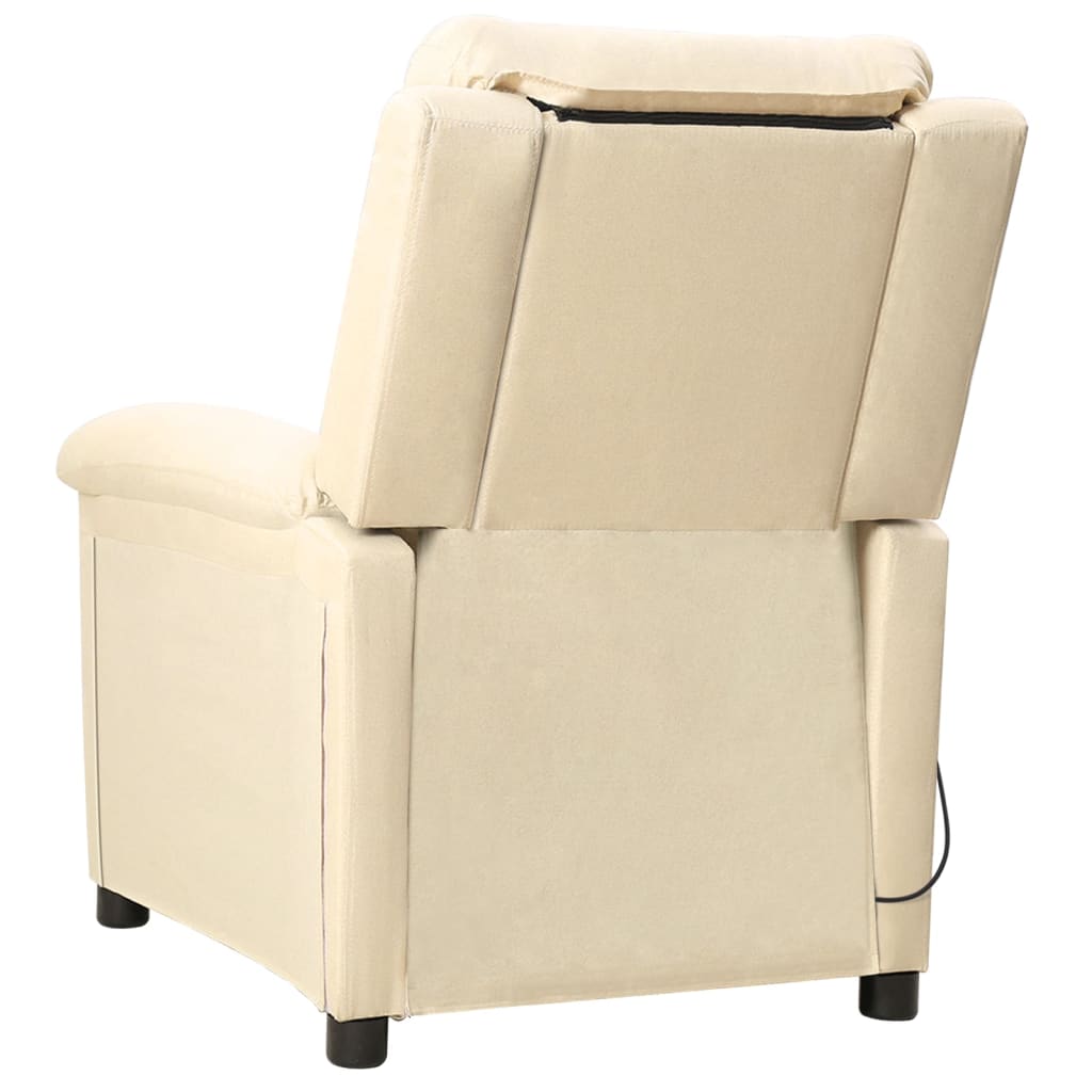 Fauteuil de massage Crème Tissu - XIOS