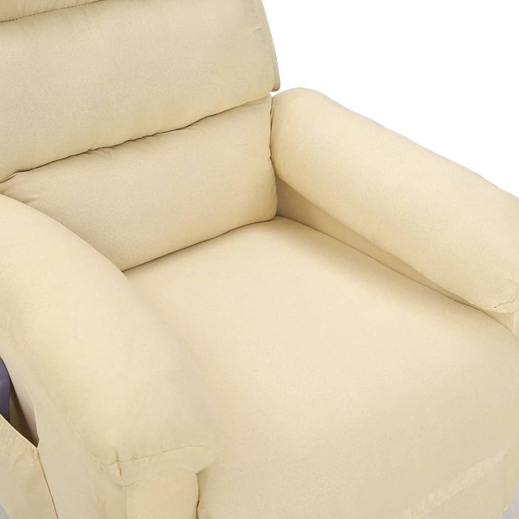 Fauteuil de massage Crème Tissu - XIOS