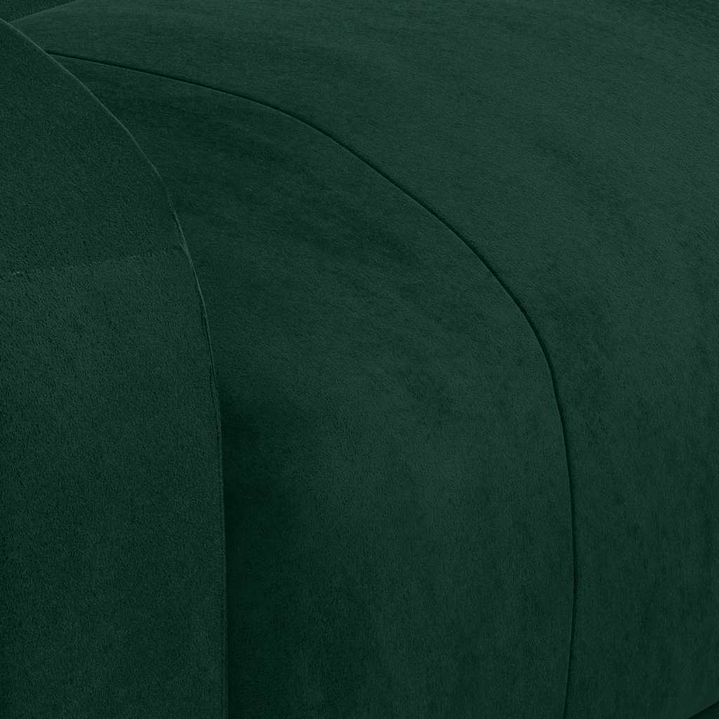 Fauteuil de massage Vert foncé velours - XIOS