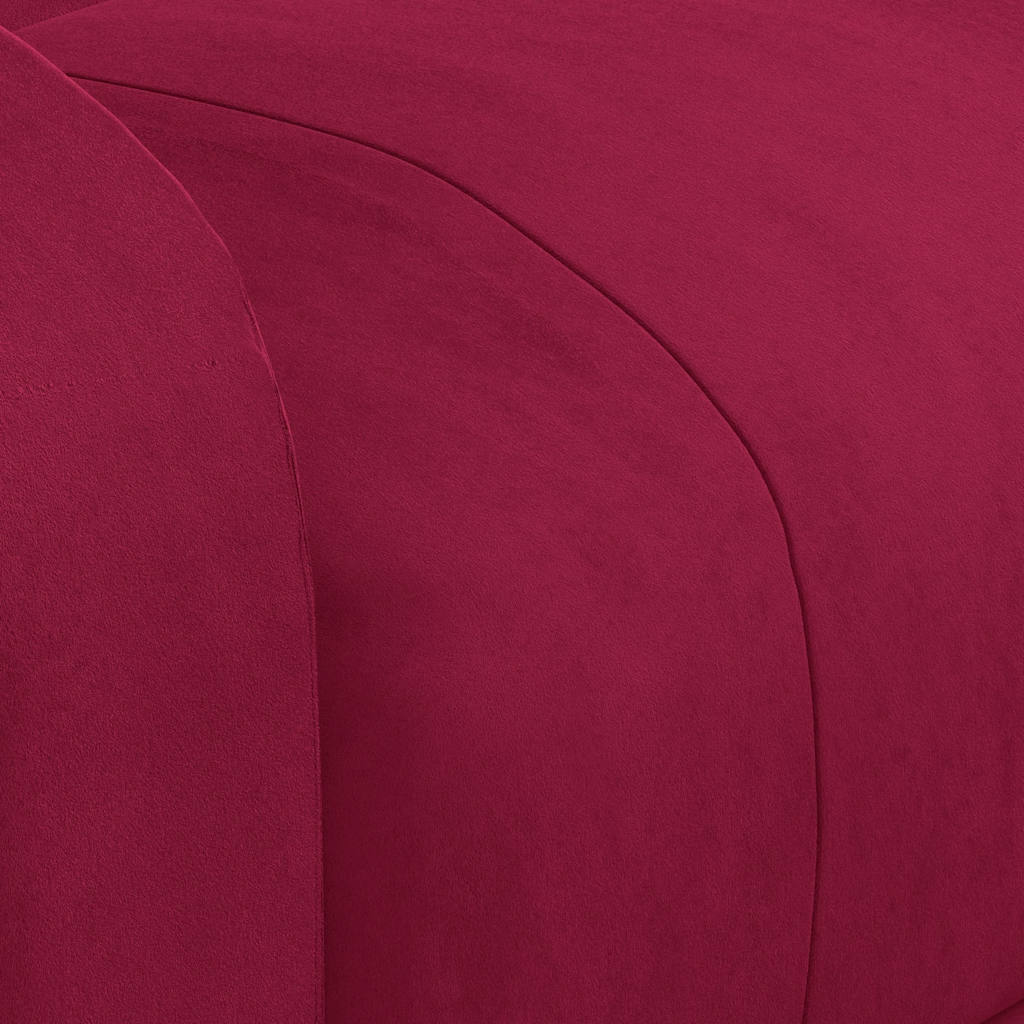 Fauteuil de massage Rouge bordeaux Velours - XIOS