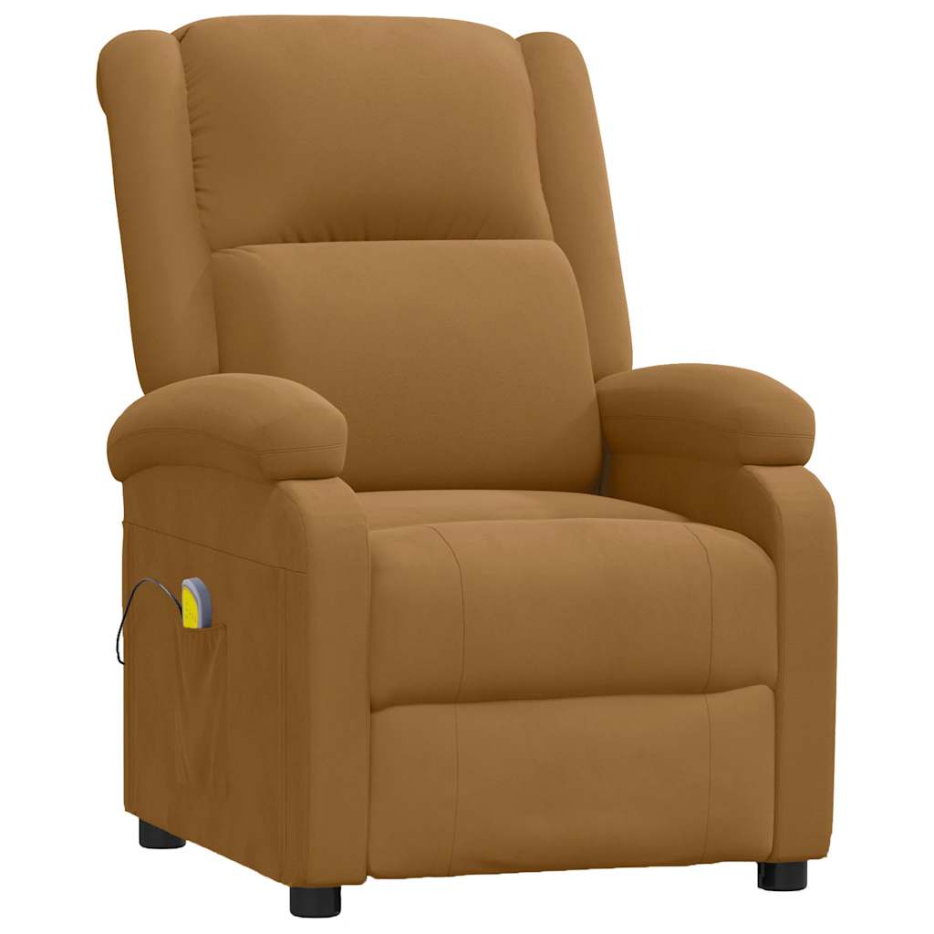 Fauteuil de massage Marron Velours - XIOS