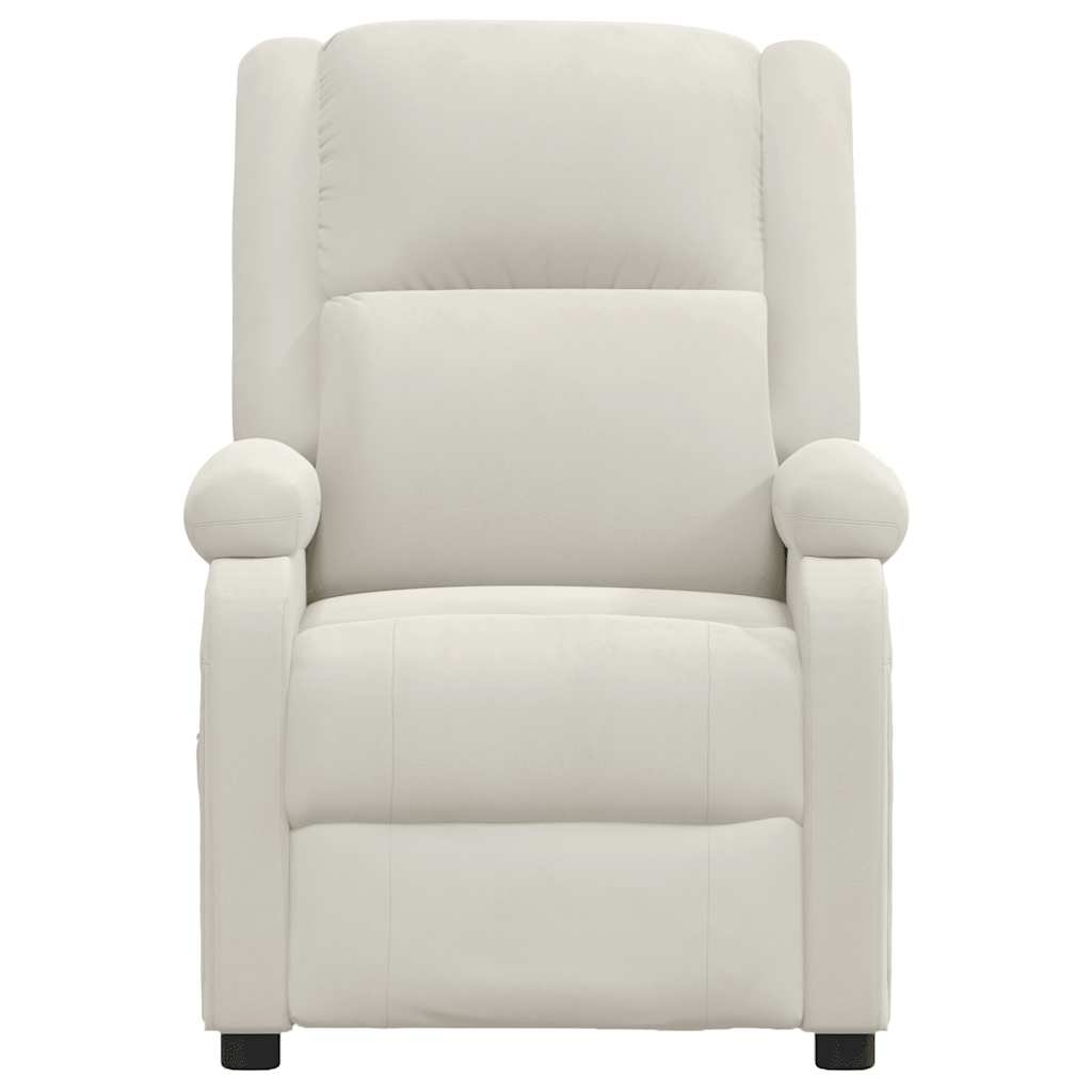 Fauteuil de massage Crème Velours