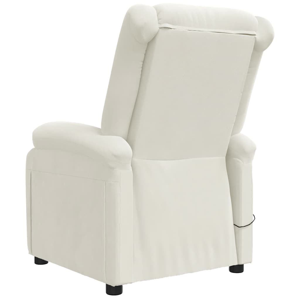 Fauteuil de massage Crème Velours