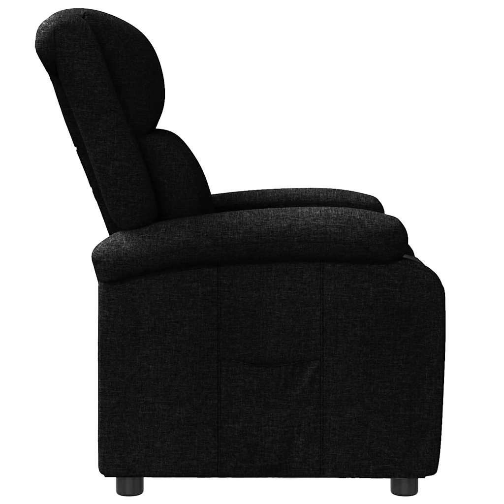 Fauteuil inclinable Noir Tissu - XIOS