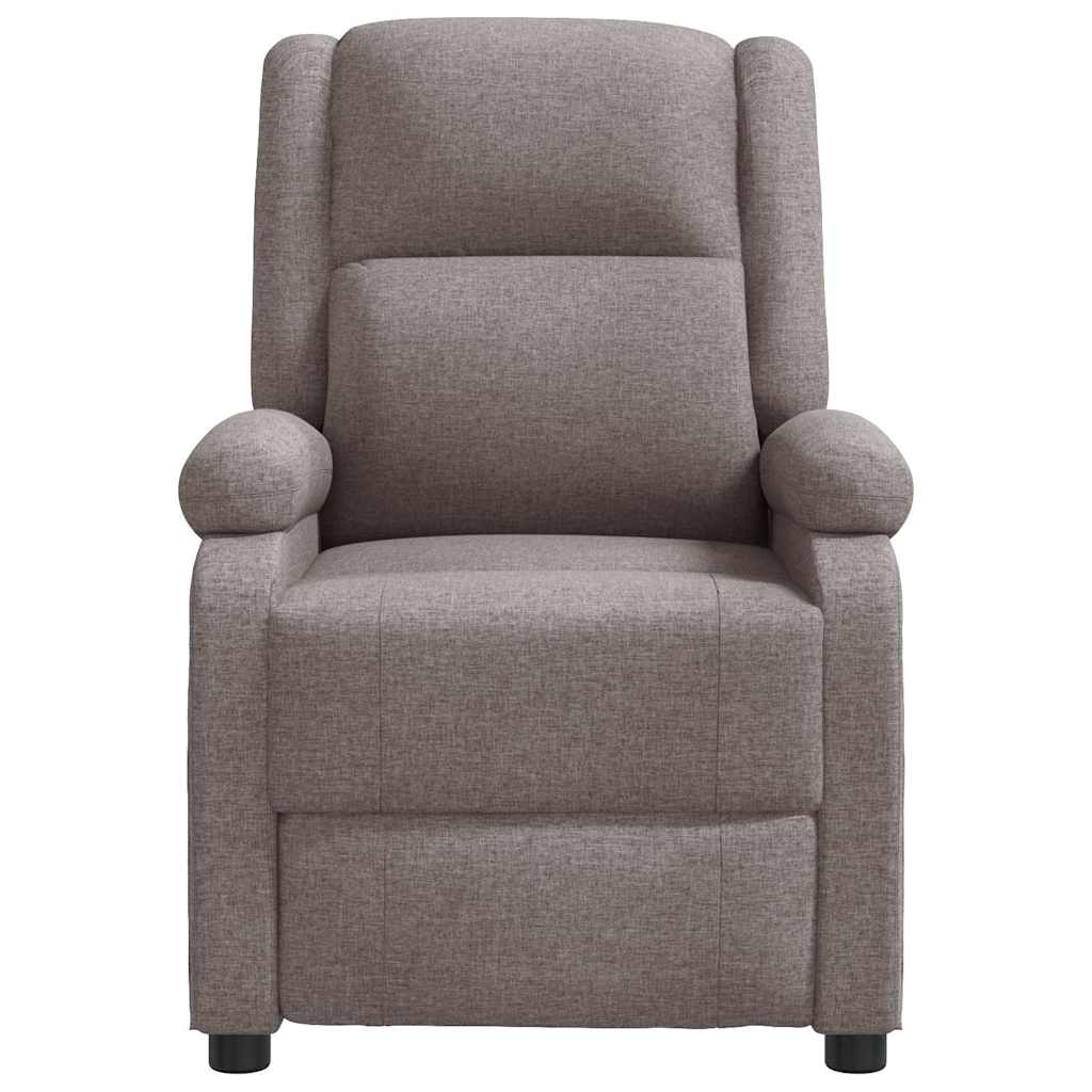 Fauteuil inclinable Taupe Tissu