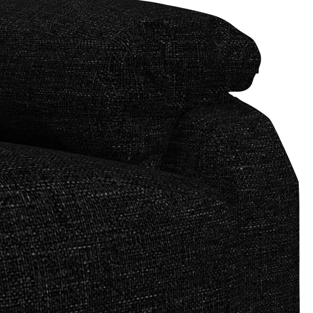 Fauteuil inclinable Noir Tissu - XIOS