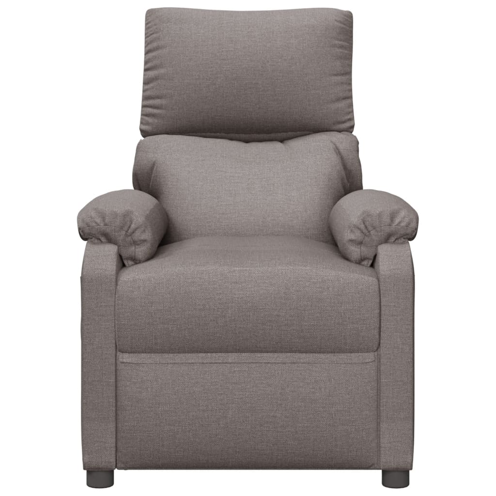 Fauteuil inclinable Taupe Tissu - XIOS