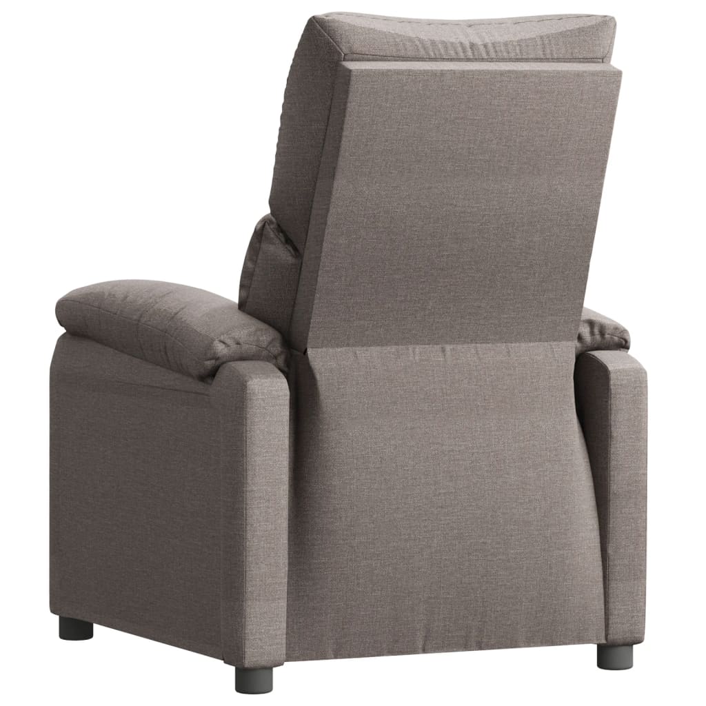 Fauteuil inclinable Taupe Tissu - XIOS
