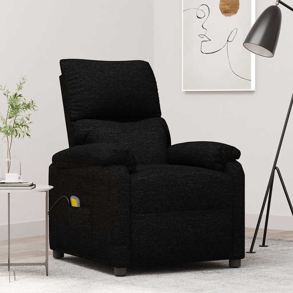 Fauteuil de massage Noir Tissu - XIOS