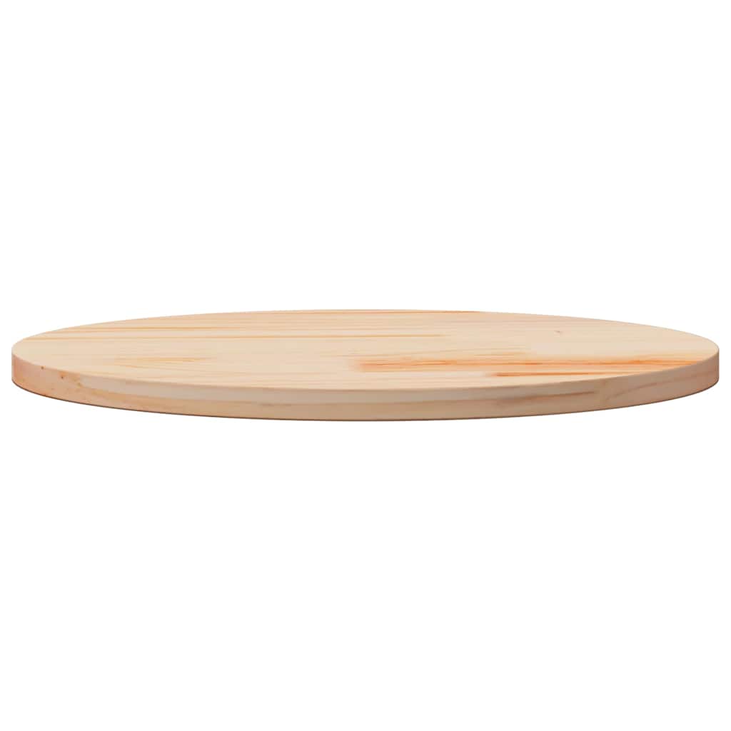 Dessus de table Ø70x2,5 cm Bois de pin massif - XIOS