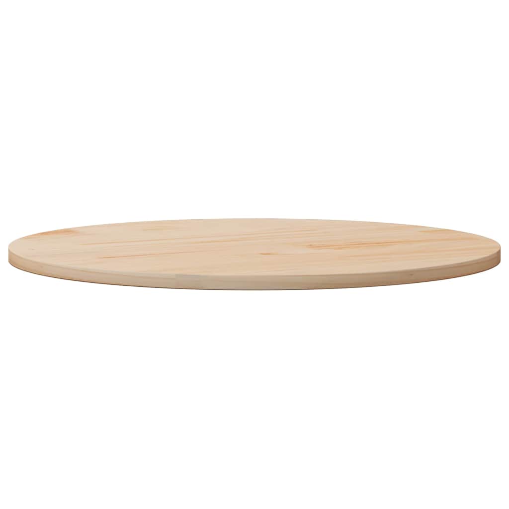 Dessus de table Ø80x2,5 cm Bois de pin massif - XIOS