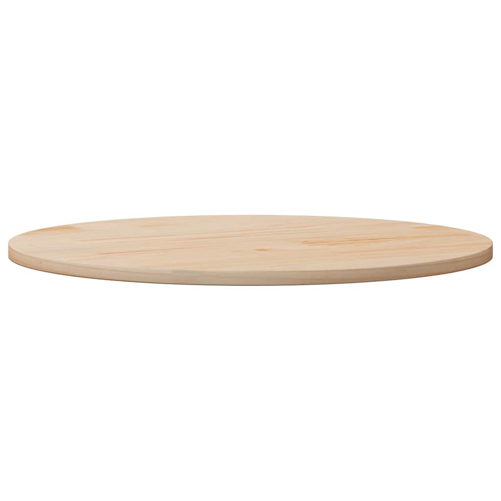Dessus de table Ø90x2,5 cm Bois de pin massif - XIOS